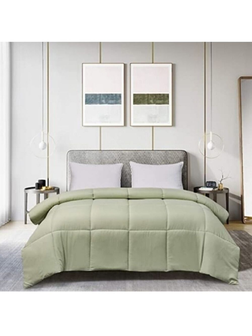 ROYAL LUXE KING ALL SEASON DOWN ALTERNATIVE COMFORTER - Picture 2 of 7
